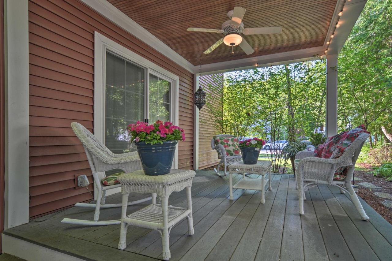 Downtown Charlevoix Duplex Half Mi To Lake Michigan Exterior photo
